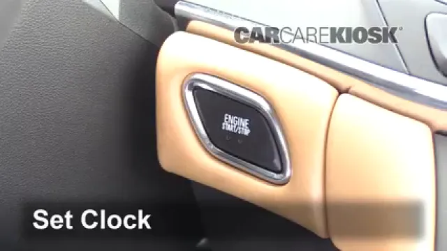 2018 Buick LaCrosse Premium 3.6L V6 Horloge Régler l'horloge